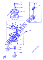 ALLUMAGE pour Yamaha 5C 2 Stroke, Manual Starter, Tiller Handle, Manual Tilt de 1997