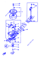 GENERATEUR pour Yamaha 5C 2 Stroke, Manual Starter, Tiller Handle, Manual Tilt de 1993