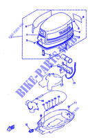 PIECES ALTERNATIVES 2 pour Yamaha 5C 2 Stroke, Manual Starter, Tiller Handle, Manual Tilt de 1993