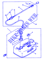 ALTERNATIVE 1 pour Yamaha 5C 2 Stroke, Manual Starter, Tiller Handle, Manual Tilt de 1992