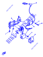 ELECTRIQUE 1 pour Yamaha 5C 2 Stroke, Manual Starter, Tiller Handle, Manual Tilt de 1992