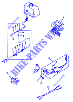 PIÈCES OPTIONNELLES 1 pour Yamaha 5C 2 Stroke, Manual Starter, Tiller Handle, Manual Tilt de 1992