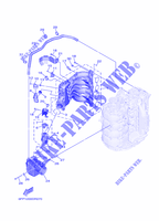 ADMISSION 1 pour Yamaha F80D Electric Starter, Remote Control, Power Trim & Tilt, Shaft 20