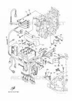 ELECTRIQUE 3 pour Yamaha FT50J High Thrust, Electric Starter, Remote Control, Power Trim & Tilt, Shaft 20