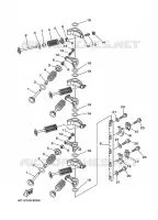 SOUPAPE pour Yamaha FT50J High Thrust, Electric Starter, Remote Control, Power Trim & Tilt, Shaft 20