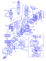 KIT DE REPARATION 1 pour Yamaha 115B 2 Stroke, Electric Starter, Remote Control, Power Trim & Tilt de 1996