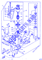 SYSTEME D'INCLINAISON pour Yamaha 115B 2 Stroke, Electric Starter, Remote Control, Power Trim & Tilt de 1996