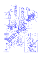 KIT DE REPARATION 1 pour Yamaha 115C 2 Stroke, Electric Starter, Remote Control, Power Trim & Tilt de 2001