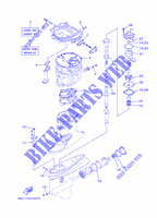 KIT DE REPARATION 2 pour Yamaha F115B Electric Starter, Remote Control, Power Trim & Tilt, Shaft 25