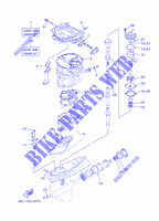 KIT DE REPARATION 2 pour Yamaha F115B Electric Starter, Remote Control, Power Trim & Tilt, Shaft 20
