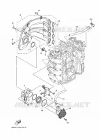ADMISSION 1 pour Yamaha F130A Electric Starter, Remote Control, Power Trim & Tilt, Shaft 25