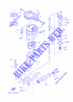 KIT DE REPARATION 2 pour Yamaha F130A Electric Starter, Remote Control, Power Trim & Tilt, Shaft 20