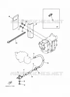 RESERVOIR A ESSENCE pour Yamaha 6C 2 Stroke, Manual Starter, Tiller Handle, Manual Tilt de 2001