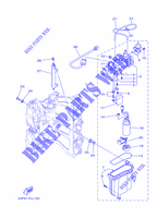 POMPE A INJECTION 1 pour Yamaha F150A Electric Starter, Remote Control, Power Trim & Tilt, Shaft 20