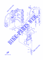 POMPE A INJECTION 2 pour Yamaha F150A Electric Starter, Remote Control, Power Trim & Tilt, Shaft 25