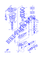 KIT DE REPARATION 2 pour Yamaha F150A 4 Stroke, Electric Starter, Remote Control, Power Trim & Tilt de 2008