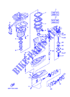 KIT DE REPARATION 2 pour Yamaha F150A 4 Stroke, Electric Starter, Remote Control, Power Trim & Tilt de 2007