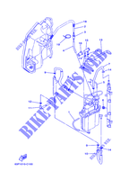 POMPE A INJECTION 2 pour Yamaha F150A Electric Starter, Remote Control, Power Trim & Tilt, Shaft 20