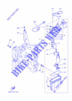 POMPE A INJECTION 1 pour Yamaha F150B Electric Starter, Remote Control, Power Trim & Tilt, Shaft 25