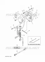 PIÈCES OPTIONNELLES 1 pour Yamaha F150F Electric Starter, Remote Control, Power Trim & Tilt, Shaft 25