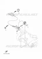 PIÈCES OPTIONNELLES 2 pour Yamaha F150G Electric Starter, Remote Control, Power Trim & Tilt, Shaft 20