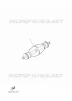 ALIMENTATION CARBURANT 2 pour Yamaha F150G Electric Starter, Remote Control, Power Trim & Tilt, Shaft 20