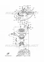 ALLUMAGE pour Yamaha F150G Electric Starter, Remote Control, Power Trim & Tilt, Shaft 20