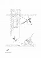 PARTIE ELECTRIQUE 6 pour Yamaha F150G Electric Starter, Remote Control, Power Trim & Tilt, Shaft 20