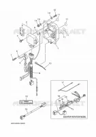 PIÈCES OPTIONNELLES 1 pour Yamaha F150G Electric Starter, Remote Control, Power Trim & Tilt, Shaft 20