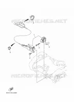 PIÈCES OPTIONNELLES 2 pour Yamaha F150G Electric Starter, Remote Control, Power Trim & Tilt, Shaft 20
