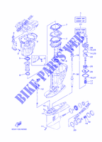 KIT DE REPARATION 2 pour Yamaha F175A Electric Starter, Remote Control, Power Trim & Tilt, Shaft 25
