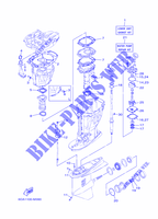 KIT DE REPARATION 2 pour Yamaha F175A Electric Starter, Remote Control, Power Trim & Tilt, Shaft 20