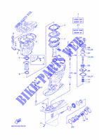 KIT DE REPARATION 2 pour Yamaha F175C Electric Starter, Remote Control, Power Trim & Tilt, Shaft 25