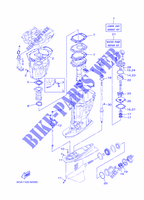 KIT DE REPARATION 2 pour Yamaha F200F Electric Starter, Remote Control, Power Trim & Tilt, Shaft 20