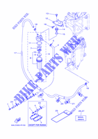 ALIMENTATION CARBURANT 1 pour Yamaha F200C Electric Starter, Remote Control, Power Trim & Tilt, Shaft 25