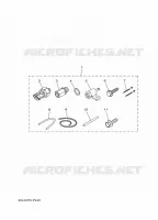 PIÈCES OPTIONNELLES 4 pour Yamaha F200C Electric Starter, Remote Control, Power Trim & Tilt, Shaft 25
