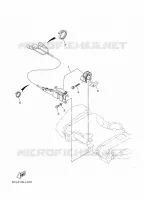PIÈCES OPTIONNELLES 2 pour Yamaha F250D Electric Starter, Remote Control, Power Trim & Tilt, Shaft 25