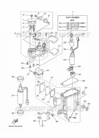 POMPE A INJECTION 1 pour Yamaha F250G Electric Starter, Remote Control, Power Trim & Tilt, Shaft 25