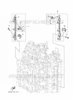 BOITIER PAPILLON INJECTION 3 pour Yamaha F250G Electric Starter, Remote Control, Power Trim & Tilt, Shaft 30