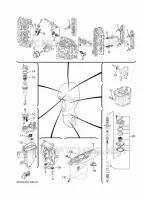 PIECES D'ENTRETIEN pour Yamaha F250G Electric Starter, Remote Control, Power Trim & Tilt, Shaft 30