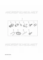 PIÈCES OPTIONNELLES 5 pour Yamaha F250G Electric Starter, Remote Control, Power Trim & Tilt, Shaft 30