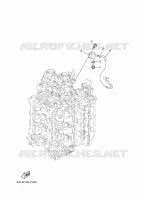 PIÈCES OPTIONNELLES 7 pour Yamaha F250G Electric Starter, Remote Control, Power Trim & Tilt, Shaft 30