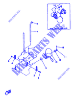 BOITIER D'HELICE ET TRANSMISSION pour Yamaha 8C 2 Stroke, Manual Starter, Tiller Handle, Manual Tilt de 1996