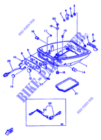 CAPOT INFERIEUR pour Yamaha 8C 2 Stroke, Manual Starter, Tiller Handle, Manual Tilt de 1996