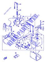 RESERVOIR D'HUILE pour Yamaha L225C Left Hand, Electric Start, Remote Control, Power Trim & Tilt, Oil Injection de 1994