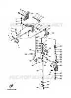COMMANDE D'ACCELERATEUR pour Yamaha L250A 2 Stroke, Left Hand, Electric Start, Remote Control, Power Trim & Tilt de 2002