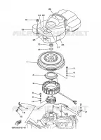 GENERATEUR pour Yamaha Z150P 2-STROKE de 2007