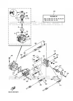 POMPE A INJECTION pour Yamaha Z150T Electric Start, Power Trim & Tilt, Remote Control, Shaft 25