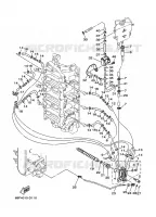 POMPE A HUILE pour Yamaha Z150T Electric Start, Power Trim & Tilt, Remote Control, Shaft 25