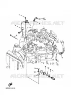 PIECES ELECTRIQUE 4 pour Yamaha Z150P 2 Stroke, High Pressure Direct injection, Electric Starter, Remote Control, Power Trim & Tilt de 2000